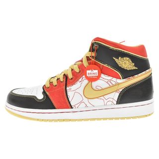 ナイキ(NIKE)のNIKE ナイキ 2006年製 中国240足限定 AIR JORDAN 1 XQ 喜慶 316915-073 エアジョーダン 1レトロハイ ハイカットスニーカー US9.5/27.5cm ホワイト/レッド/ゴールド(スニーカー)