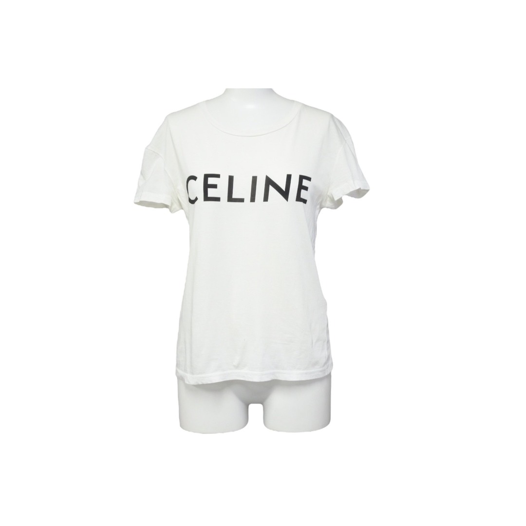 celine   CELINE セリーヌ 半袖Tシャツ ブランドロゴ XE