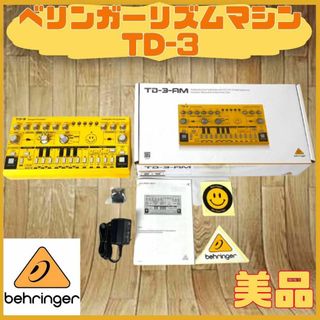 美品 BEHRINGER リズムマシン TD-3-FIM シーケンサー-