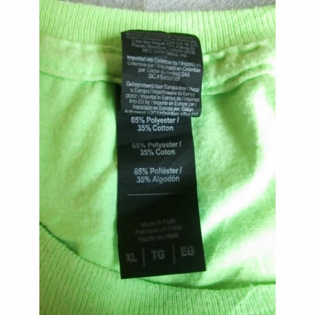 Anvil(アンビル)のANVIL　ネオンカラー　バハマプリント　Tシャツ　ビッグサイズ メンズのトップス(Tシャツ/カットソー(半袖/袖なし))の商品写真