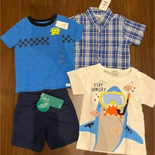 ベビーギャップ(babyGAP)の新品タグ付き　男の子　夏服　まとめ売り　90サイズ　95サイズ　H&M(Tシャツ/カットソー)