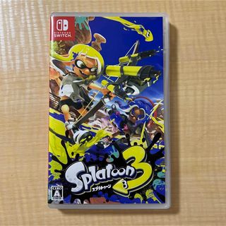 ニンテンドースイッチ(Nintendo Switch)の【美品】スプラトゥーン3 Switch(家庭用ゲームソフト)