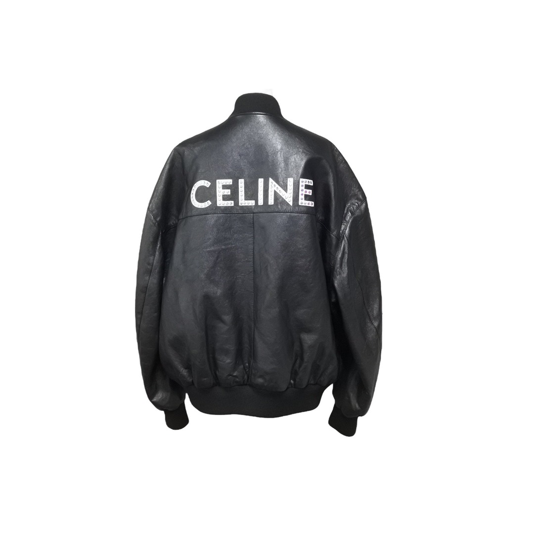 【極美品】Celine Silver Metallic Coat セリーヌコート