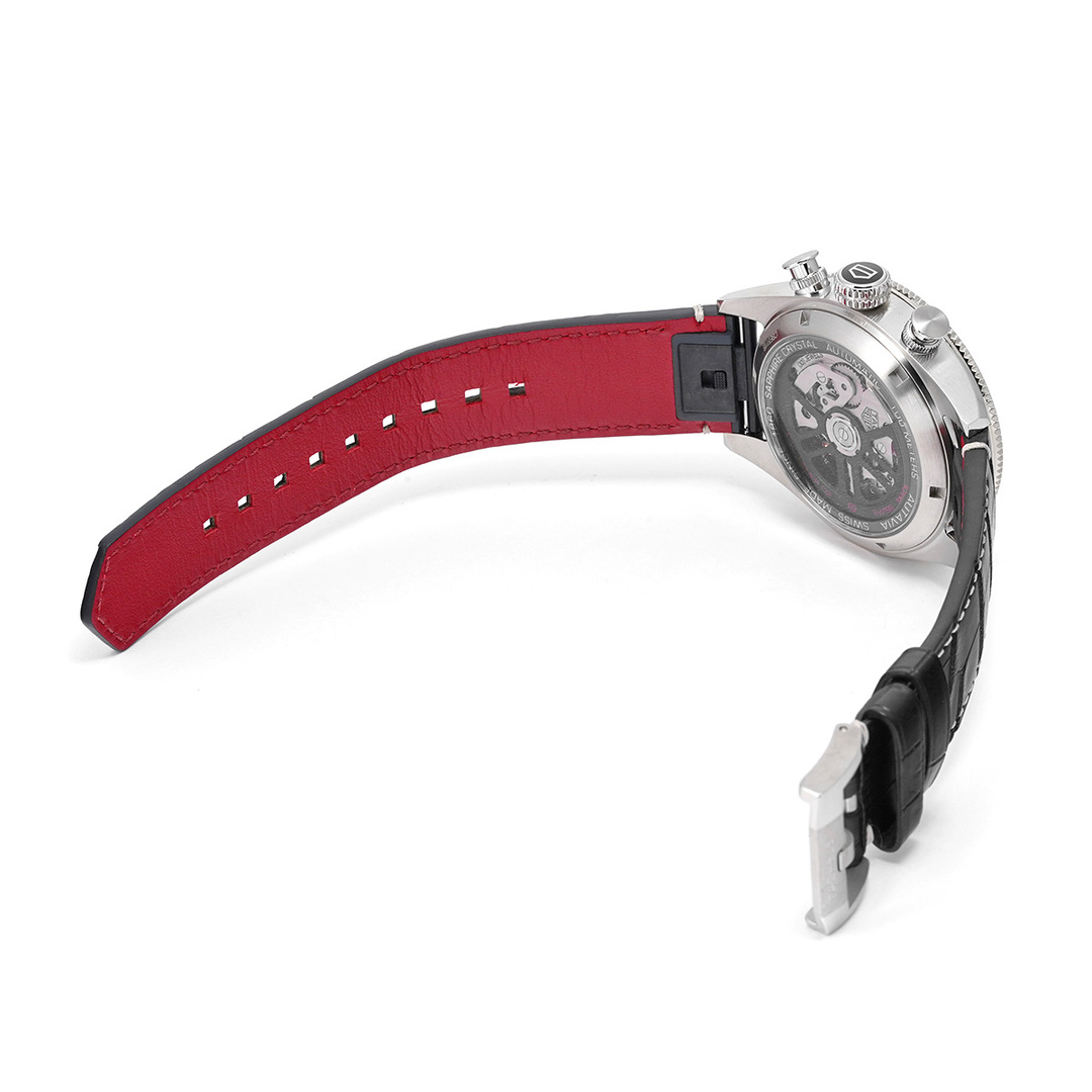 TAG Heuer(タグホイヤー)の中古 タグ ホイヤー TAG HEUER CBE511B.FC8279 シルバー /ブラック メンズ 腕時計 メンズの時計(腕時計(アナログ))の商品写真