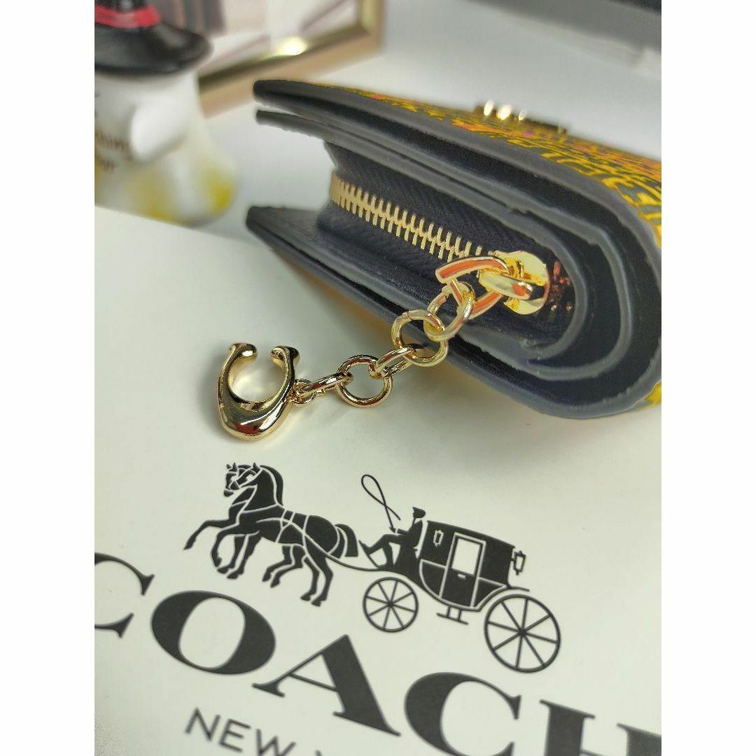 COACH×キースヘリング　ミニ財布