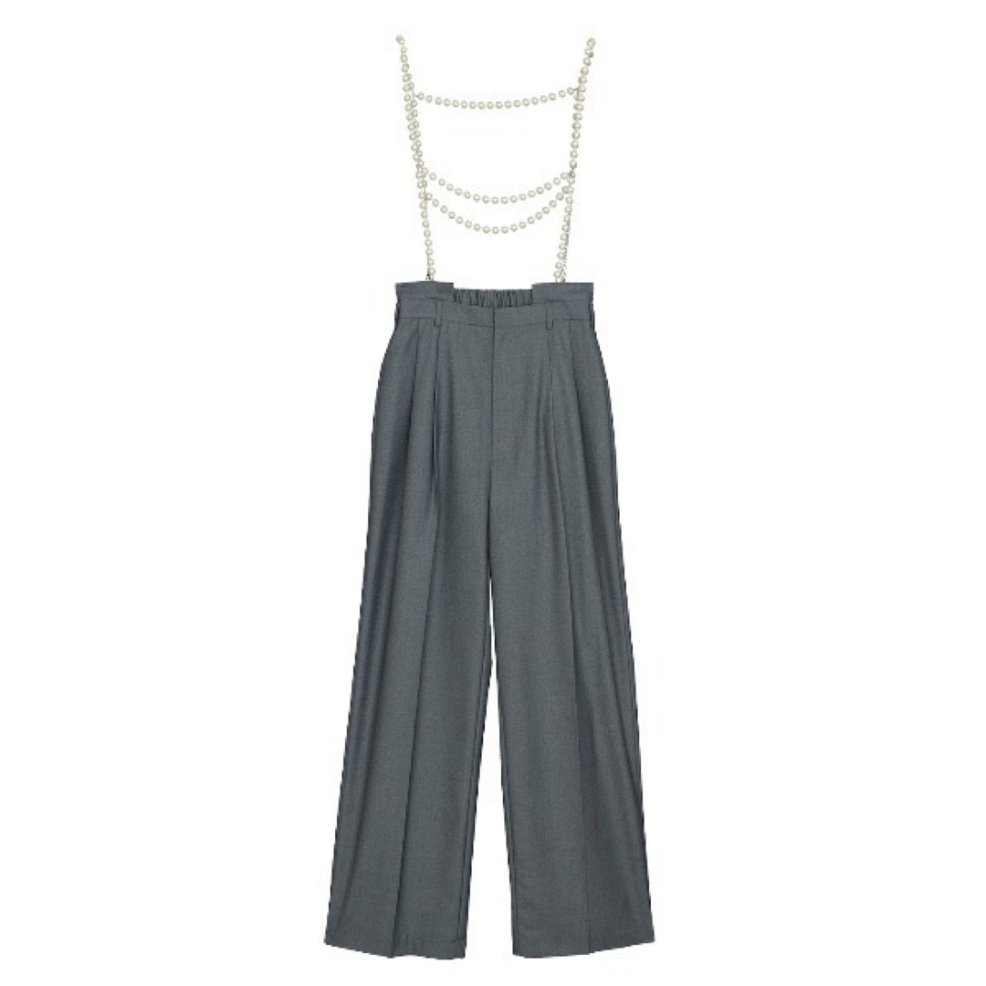 AMERI DROP PEARL SUSPENDER PANTS ランキング第1位 - www