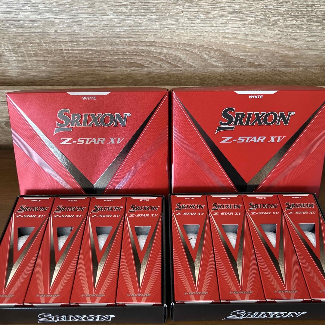 SRIXON Z-STAR XV ホワイト　ゴルフボール　2ダース