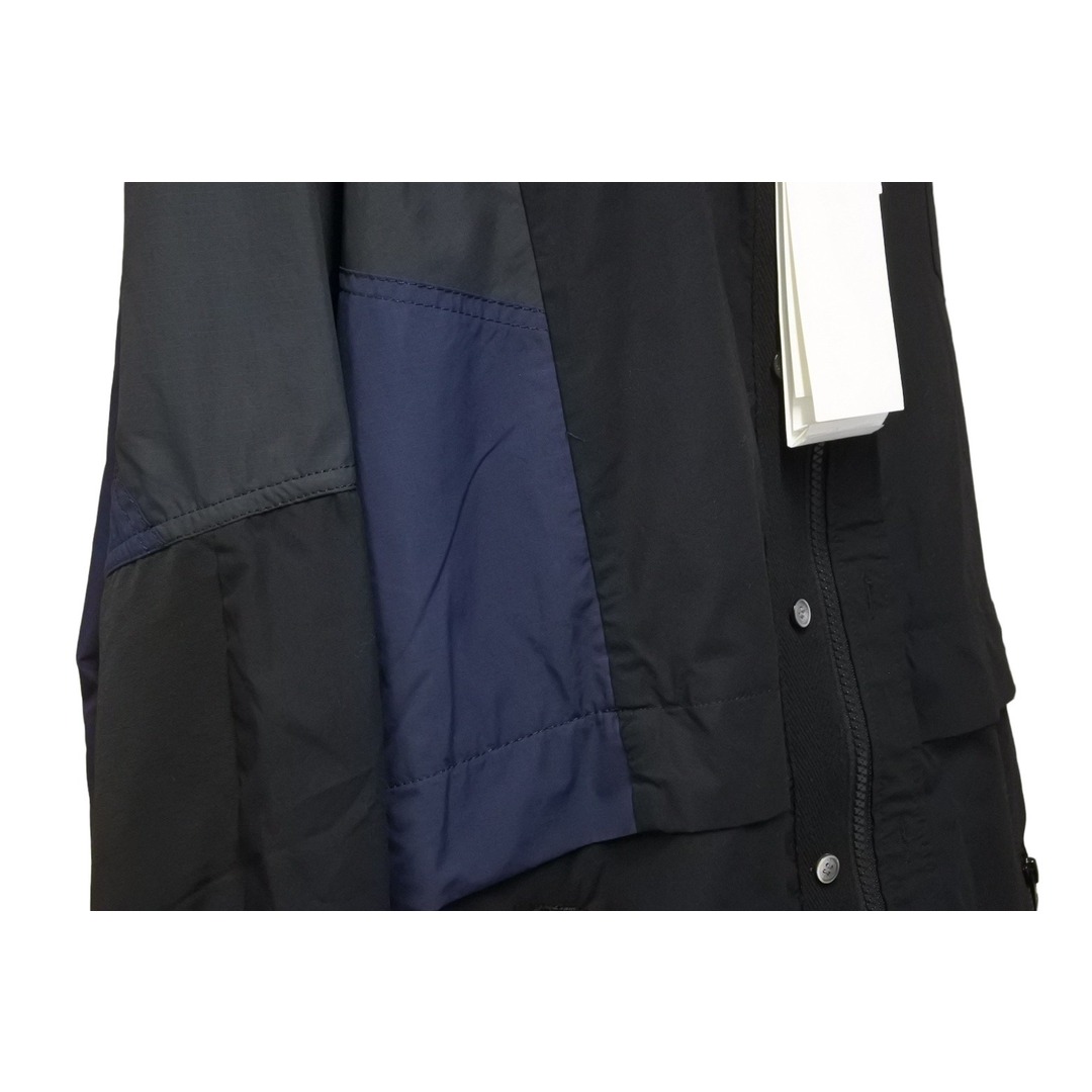 sacai(サカイ)のSacai サカイ ジャケット 21-02582M 21AW メンズ ブラック ネイビー コットン リネン サイズ2 美品 中古 51853 レディースのジャケット/アウター(その他)の商品写真