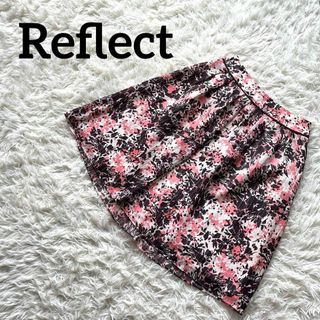 リフレクト(ReFLEcT)のReflect リフレクト　スカート　ピンク　柄　9(ひざ丈スカート)