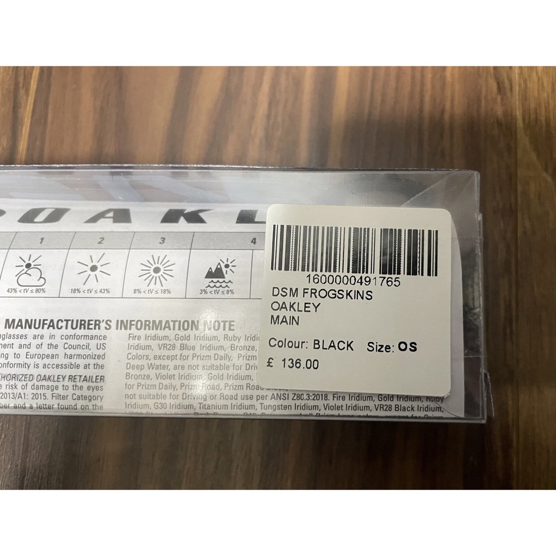 Oakley - Black ☆ DSM x Oakley / Frogskinsの通販 by WING