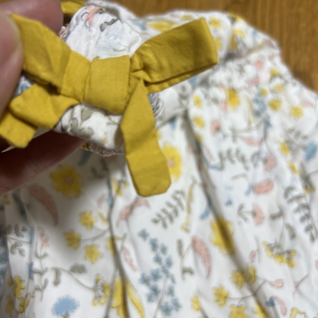 キムラタン(キムラタン)の花柄ワンピース　95センチ キッズ/ベビー/マタニティのキッズ服女の子用(90cm~)(ワンピース)の商品写真