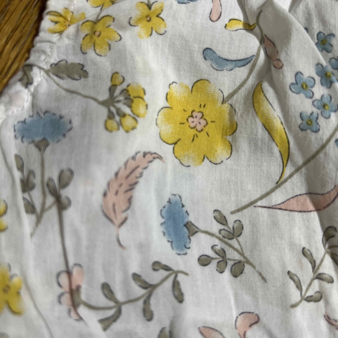 キムラタン(キムラタン)の花柄ワンピース　95センチ キッズ/ベビー/マタニティのキッズ服女の子用(90cm~)(ワンピース)の商品写真