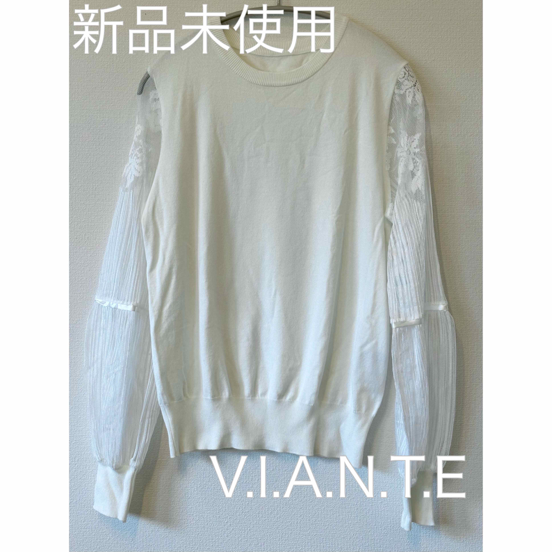 【新品未使用】V.I.A.N.T.E サマーニット レディースのトップス(ニット/セーター)の商品写真