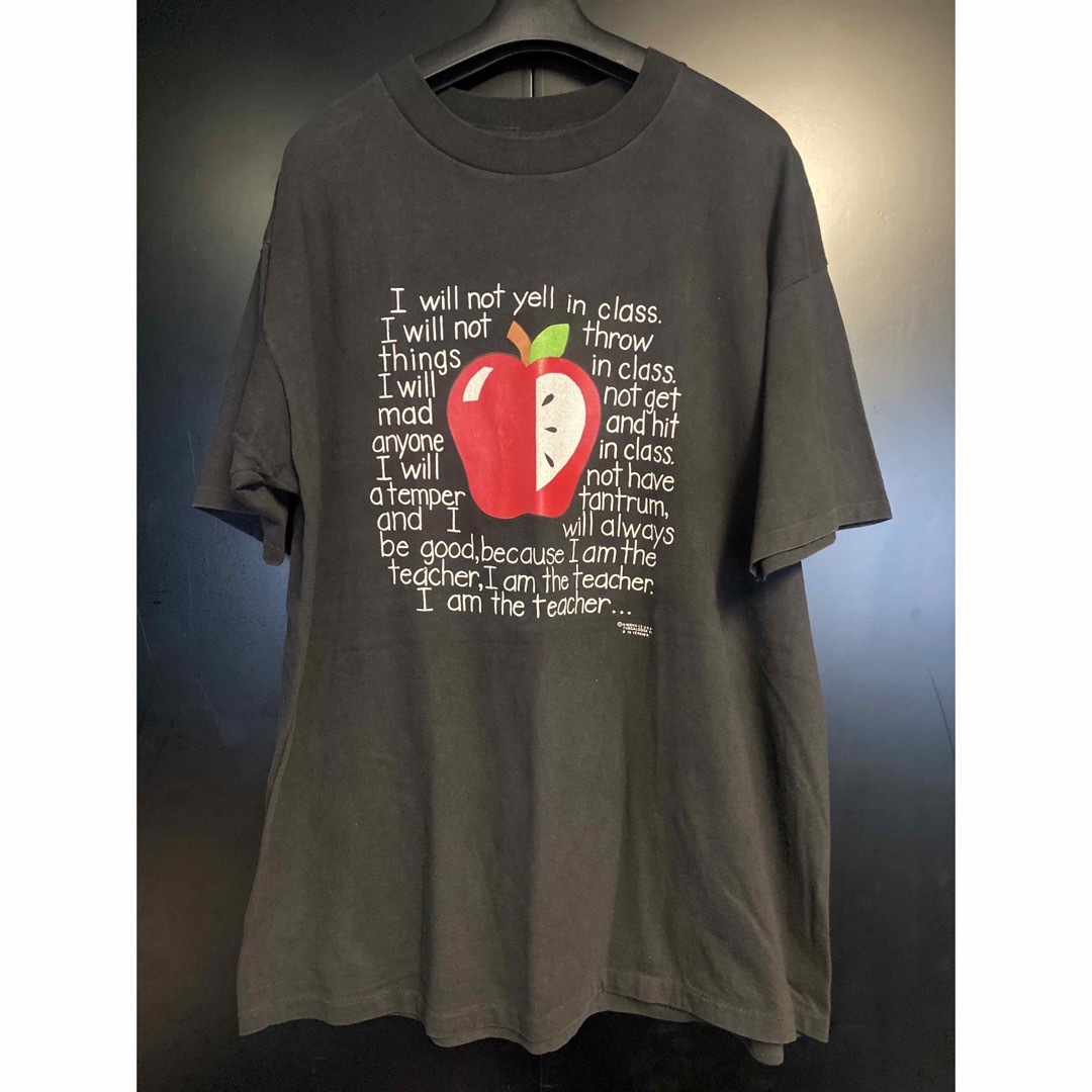 激レア90'S当時物 Apple Tシャツ ヴィンテージ　企業Tシャツ　XL メンズのトップス(Tシャツ/カットソー(半袖/袖なし))の商品写真