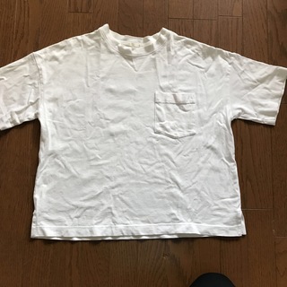 ジーユー(GU)のGU Tシャツ　白　Lサイズ(Tシャツ(半袖/袖なし))