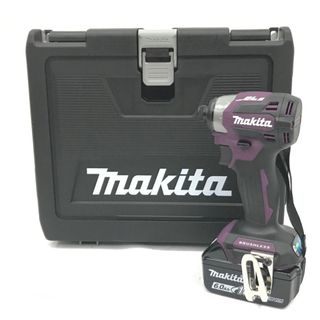 マキタ(Makita)の▼▼MAKITA マキタ インパクトドライバ TD173DGXAP パープル(その他)