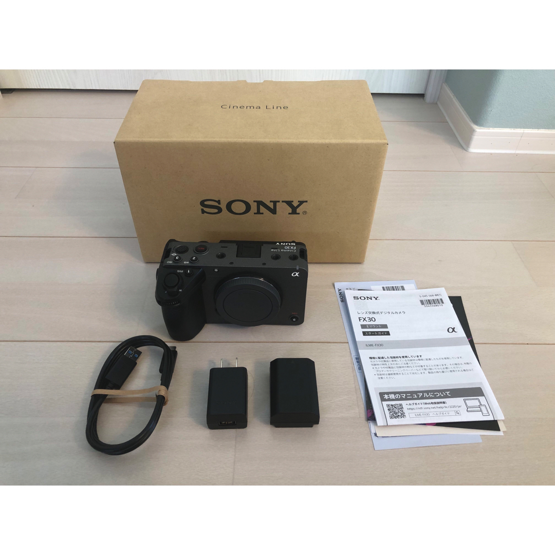 SONY FX30 Eマウント APS-Cカメラ