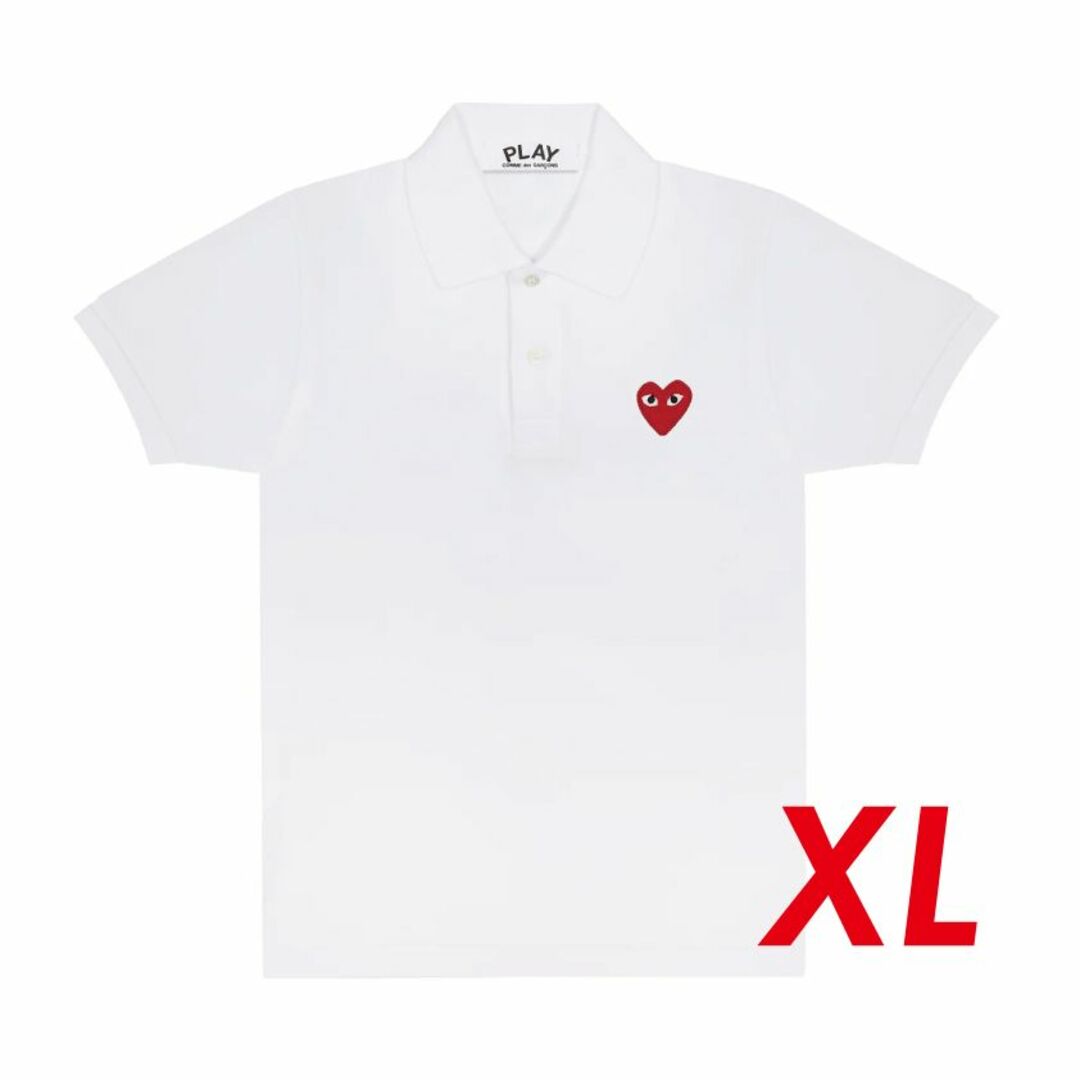 COMME DES GARCONS POCKET - PLAY コムデギャルソン メンズ 赤ハートポロシャツ XLの通販 by cdg｜コムデ ...