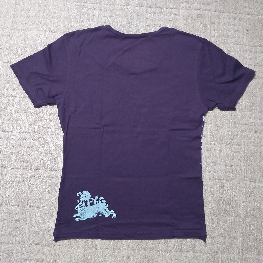 FELISSIMO(フェリシモ)のフェリシモ Tシャツ パープル JPEGG ジェイペグ メンズのトップス(Tシャツ/カットソー(半袖/袖なし))の商品写真