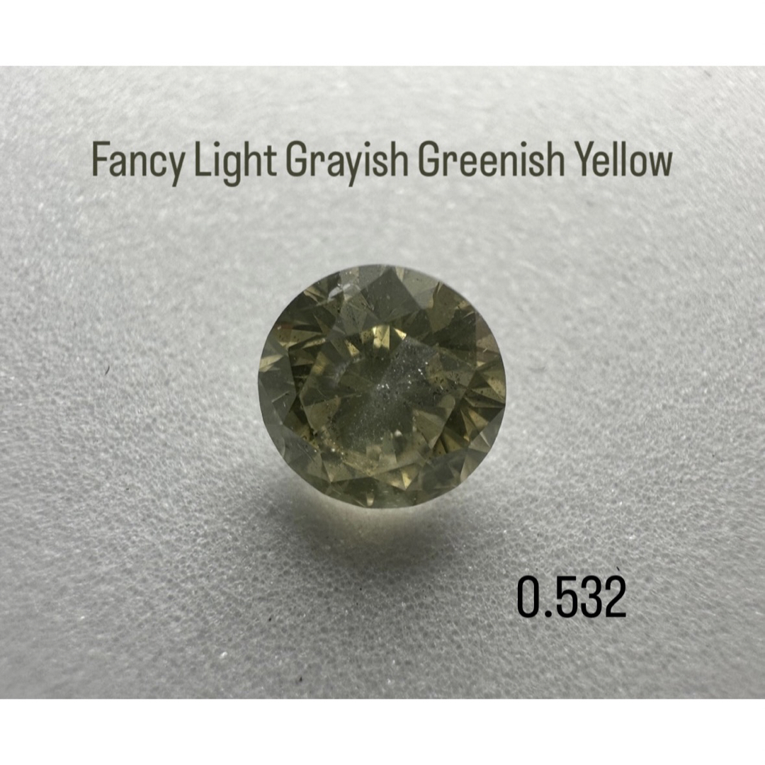 イェローダイヤモンドルース/ F.L.B.YELLOW/ 0.158 ct.