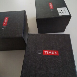 タイメックス(TIMEX)のTIMEX空箱３点(ショップ袋)