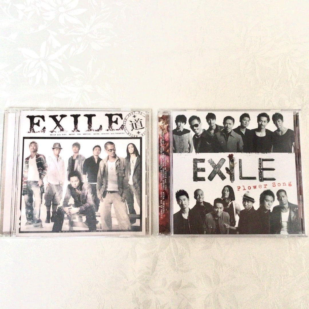 【美品】EXILE CD　2枚セット　道　Flower Song  主題歌 エンタメ/ホビーのCD(ポップス/ロック(邦楽))の商品写真