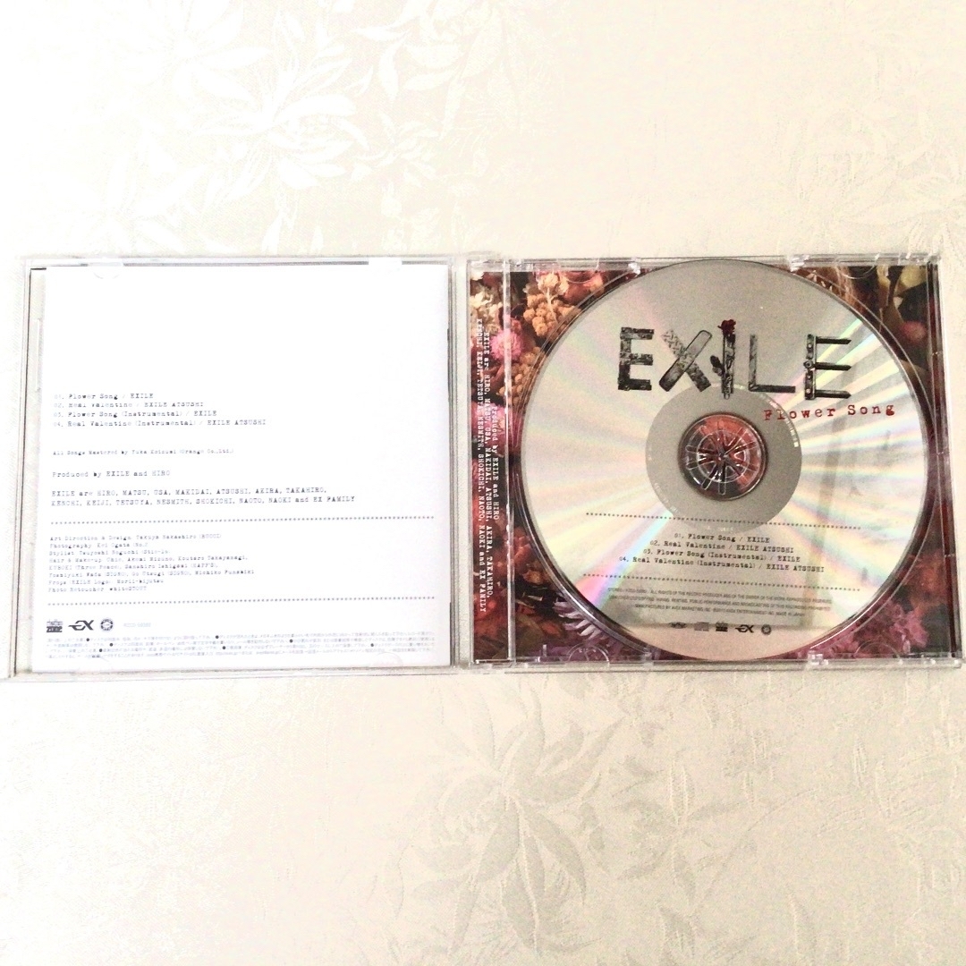 【美品】EXILE CD　2枚セット　道　Flower Song  主題歌 エンタメ/ホビーのCD(ポップス/ロック(邦楽))の商品写真