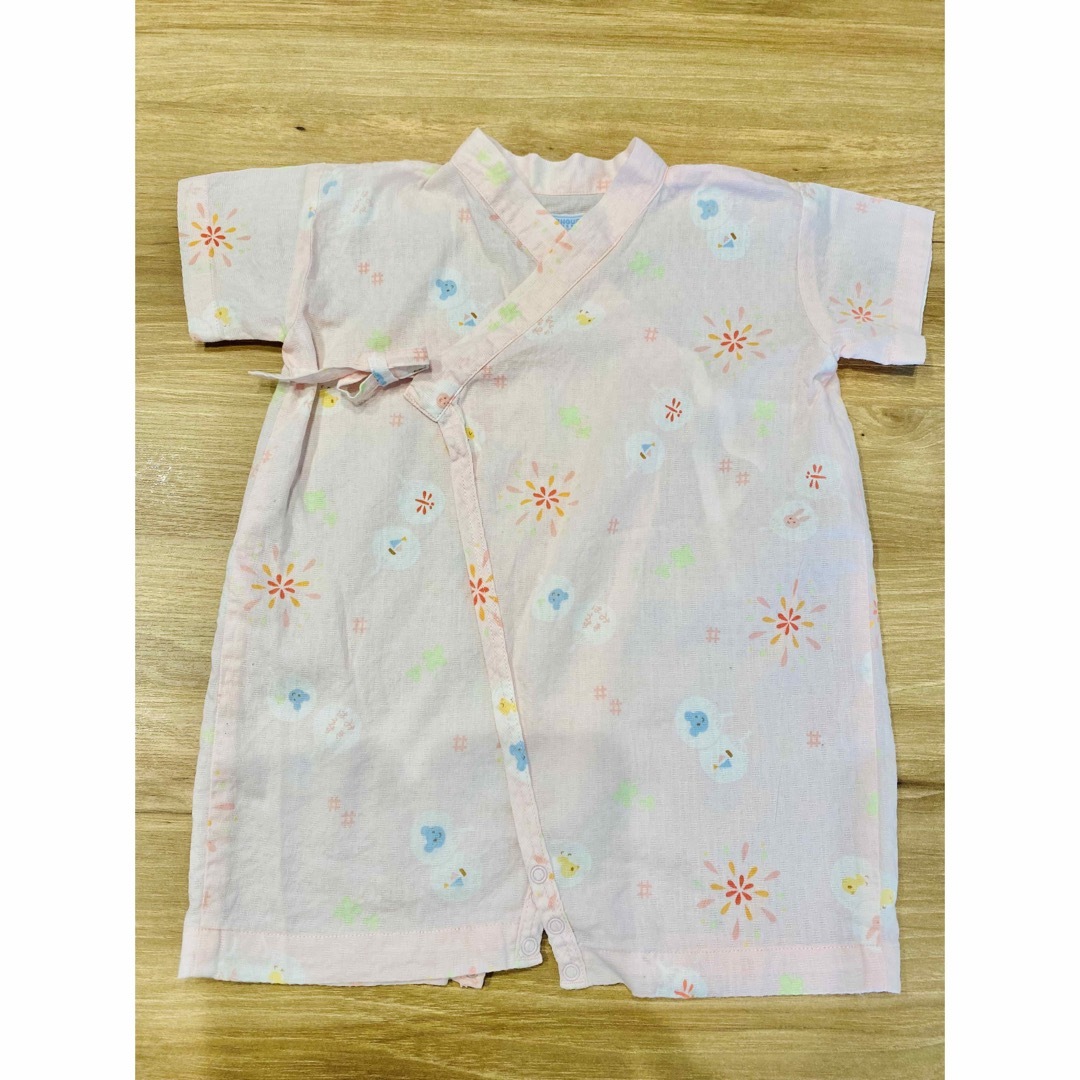 mikihouse(ミキハウス)のyumichan様　専用　2点おまとめ！ キッズ/ベビー/マタニティのベビー服(~85cm)(甚平/浴衣)の商品写真