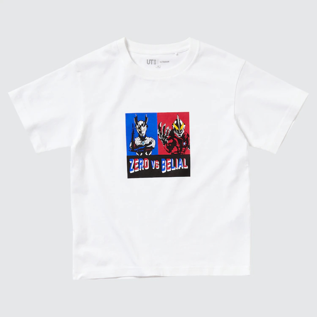 UNIQLO(ユニクロ)の【新品未使用】ユニクロ ウルトラマン UT 140 (半袖・２枚セット) キッズ/ベビー/マタニティのキッズ服男の子用(90cm~)(Tシャツ/カットソー)の商品写真