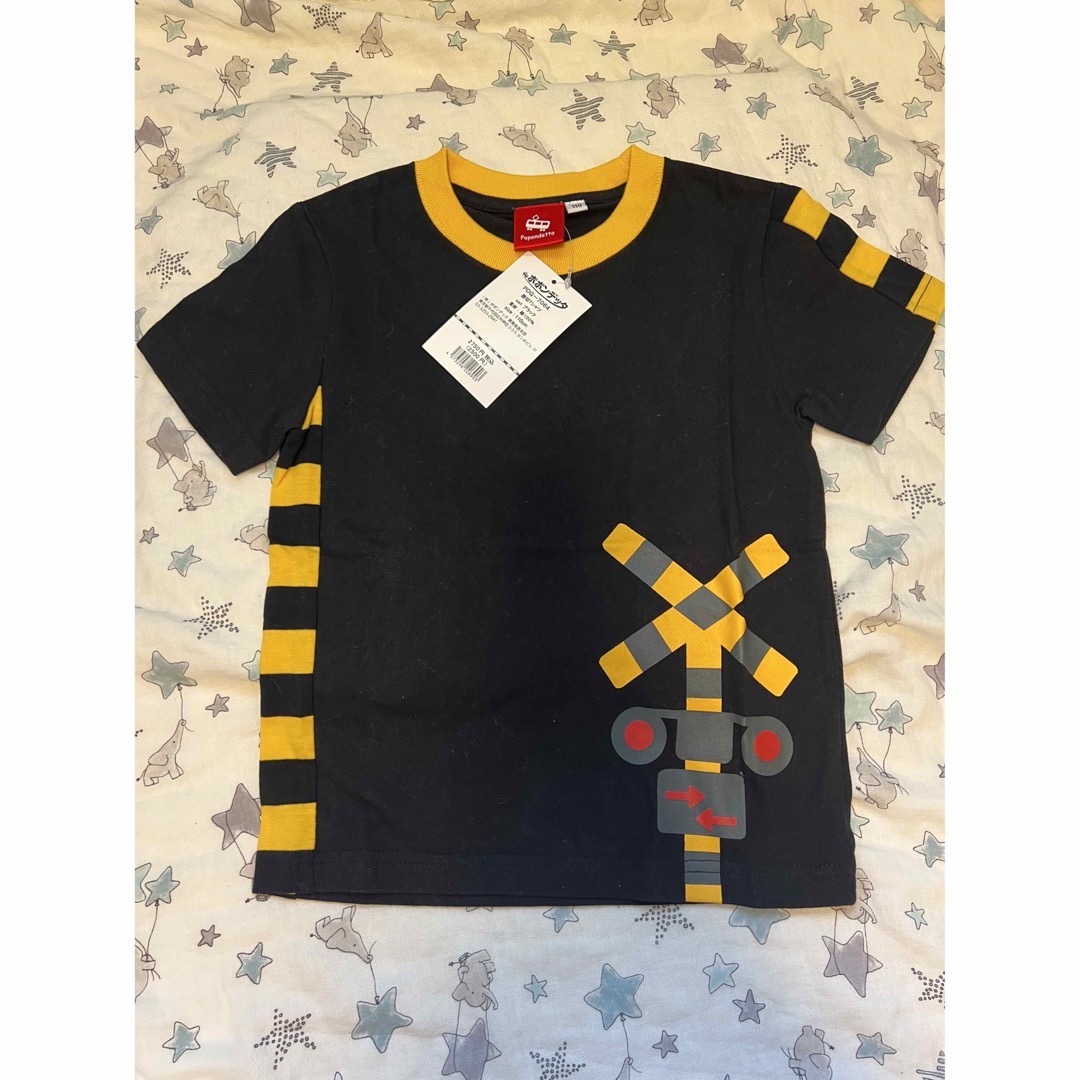 【新品】子鉄　踏切カンカンTシャツ エンタメ/ホビーのおもちゃ/ぬいぐるみ(その他)の商品写真