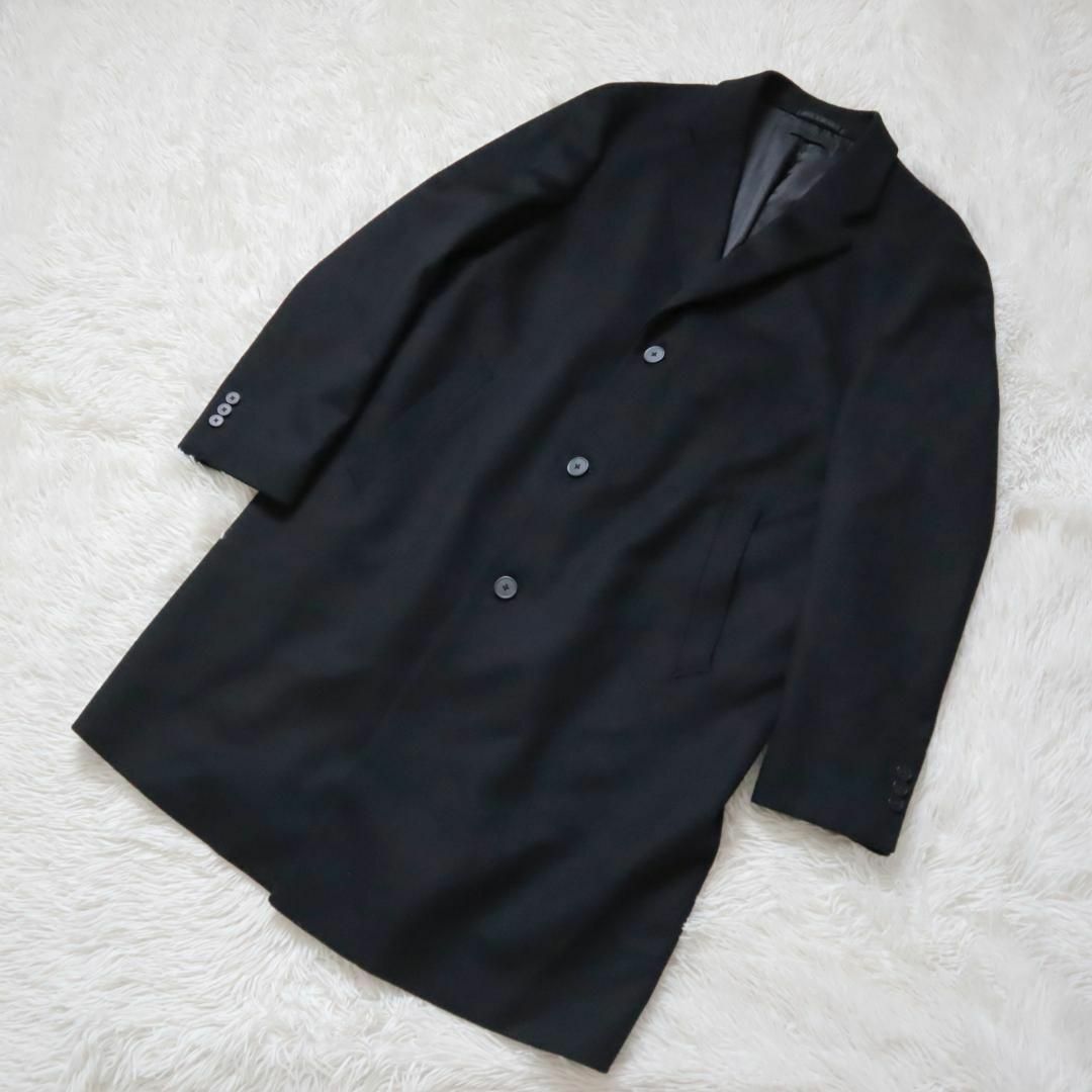 【極美品】ユニクロ UNIQLO ウールカシミヤチェスターコート ロングコート
