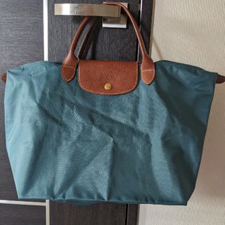 ロンシャン(LONGCHAMP)のロンシャンバッグ　ブルーグリーン(トートバッグ)