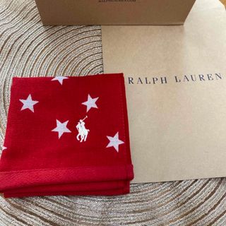 ポロラルフローレン(POLO RALPH LAUREN)のラルフローレン　ハンドタオル(ハンカチ)