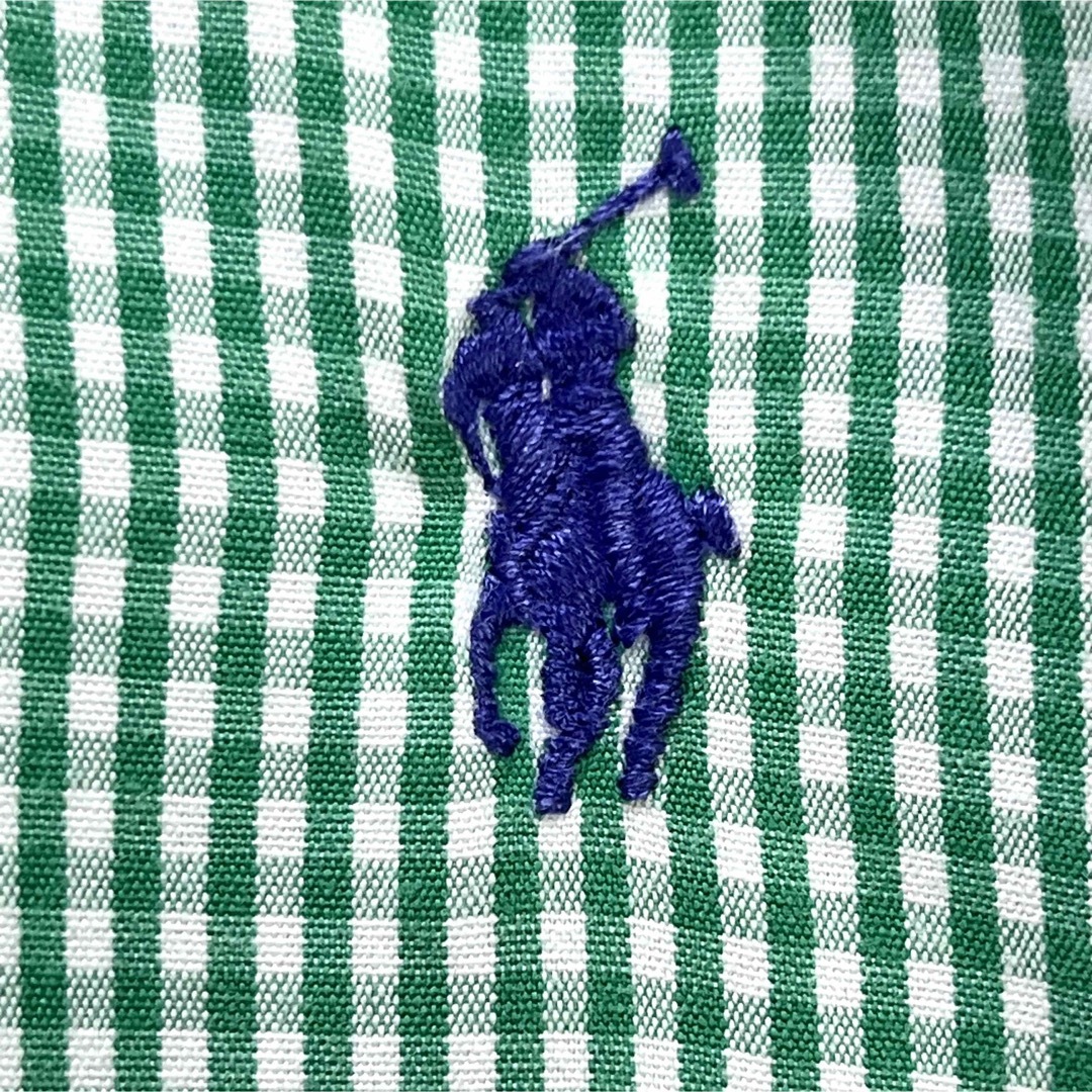 Ralph Lauren - ☆ラルフローレン BDシャツ グリーン ギンガムチェック