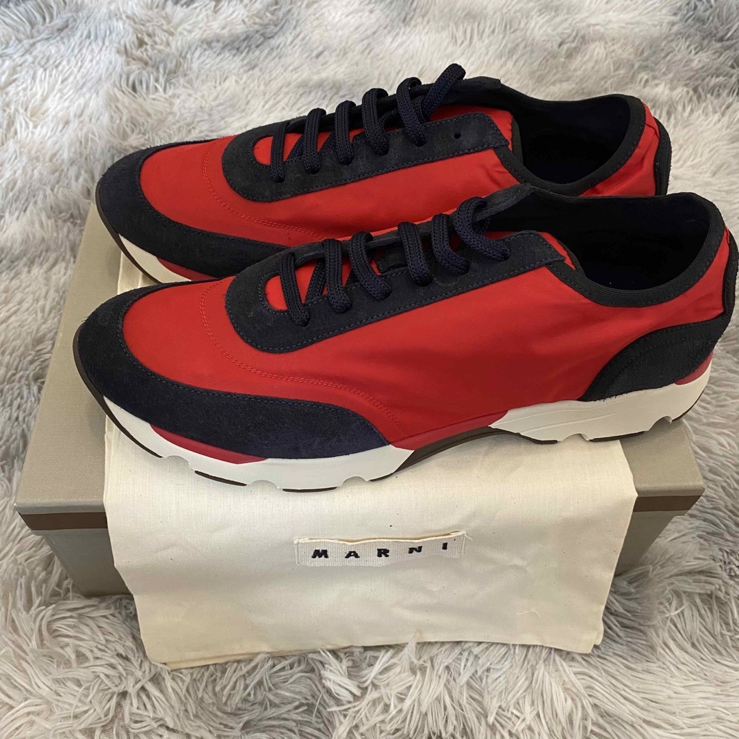 MARNI マルニ スニーカー シューズ メンズ Sneakers Red-