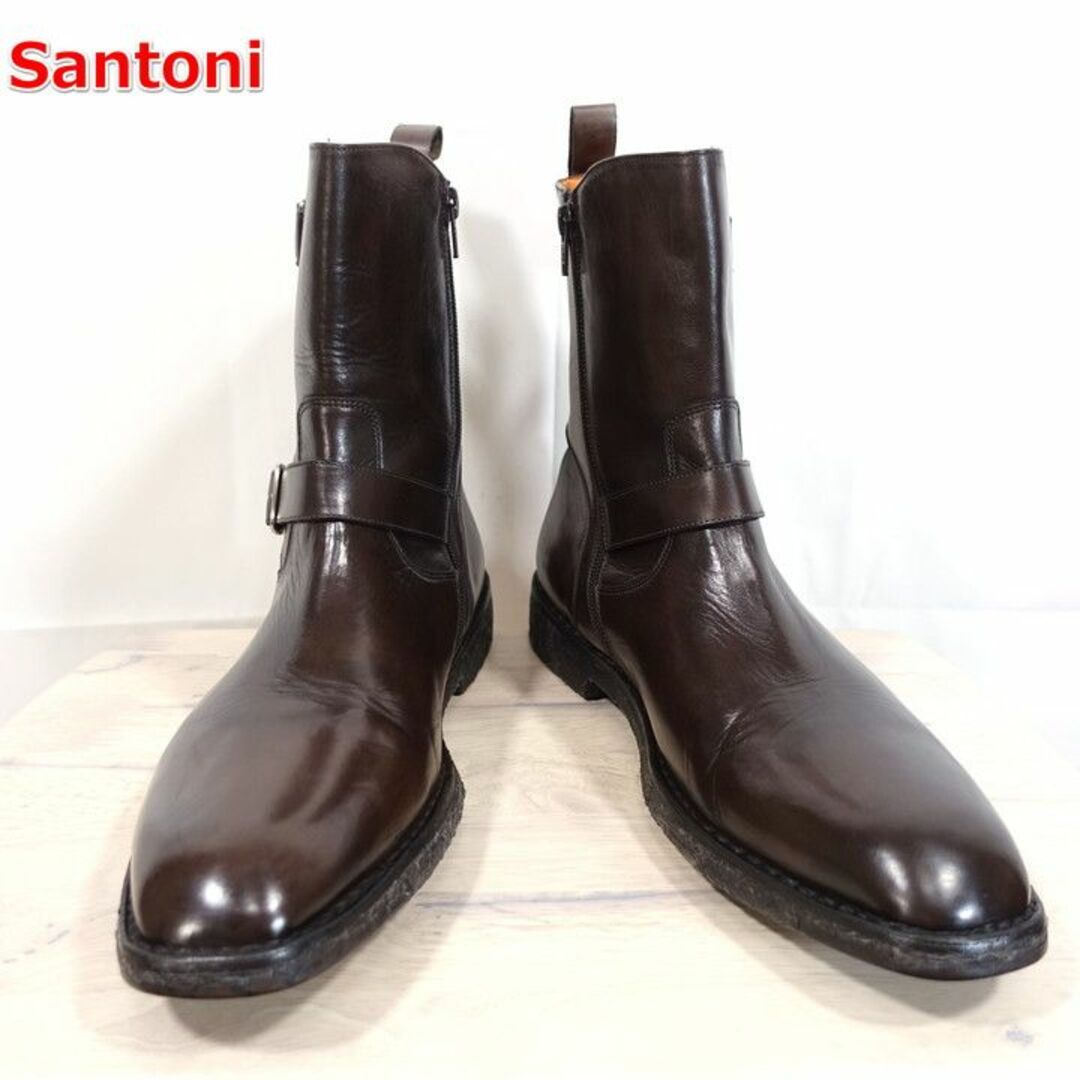 定番】サントーニ サイドジップジョッパーブーツ Santoni - ブーツ