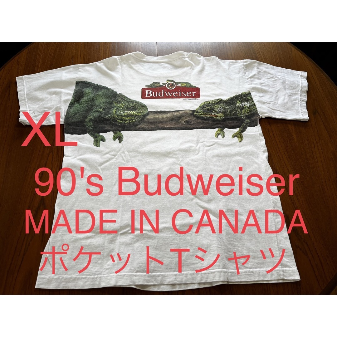 90年代　Budweiser Tシャツ　Marlboro Snake Apple