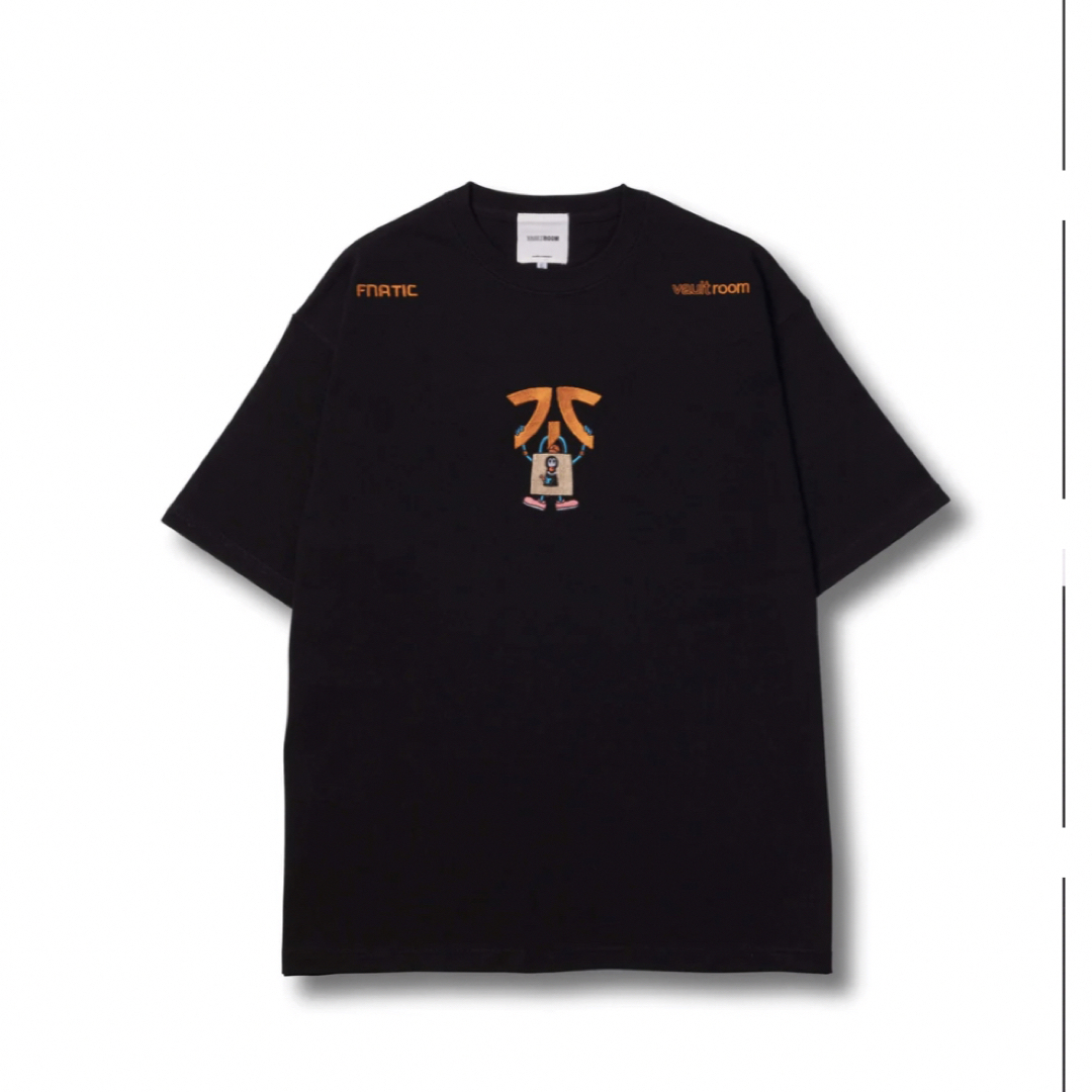 vaultroom × fnatic tee black-