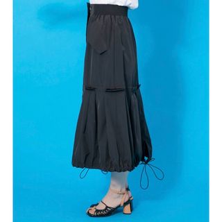 新品未使用☆Eimee Law ドロストバルーンスカート　ブラック