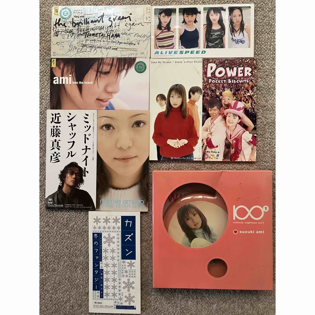 CDまとめ売り　アルバム1枚、シングル8枚　鈴木亜美　安室奈美恵 エンタメ/ホビーのCD(ポップス/ロック(邦楽))の商品写真