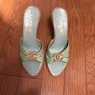 CHANEL - シャネルリザードミュールの通販 by ハチミツ🍋レモン(プロフ