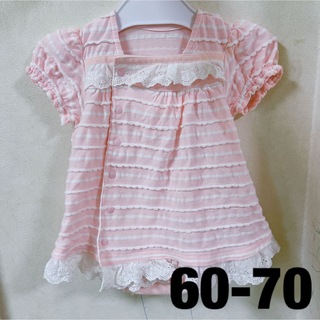 コンビミニ(Combi mini)のドレス風ロンパース　60-70(ロンパース)