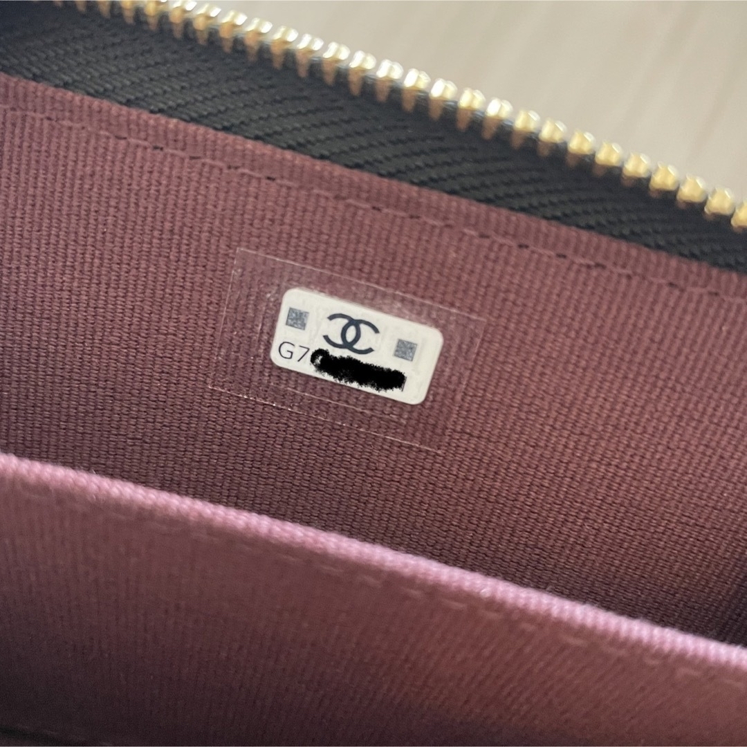 CHANEL カードケース 黒キャビア✖️ゴールド