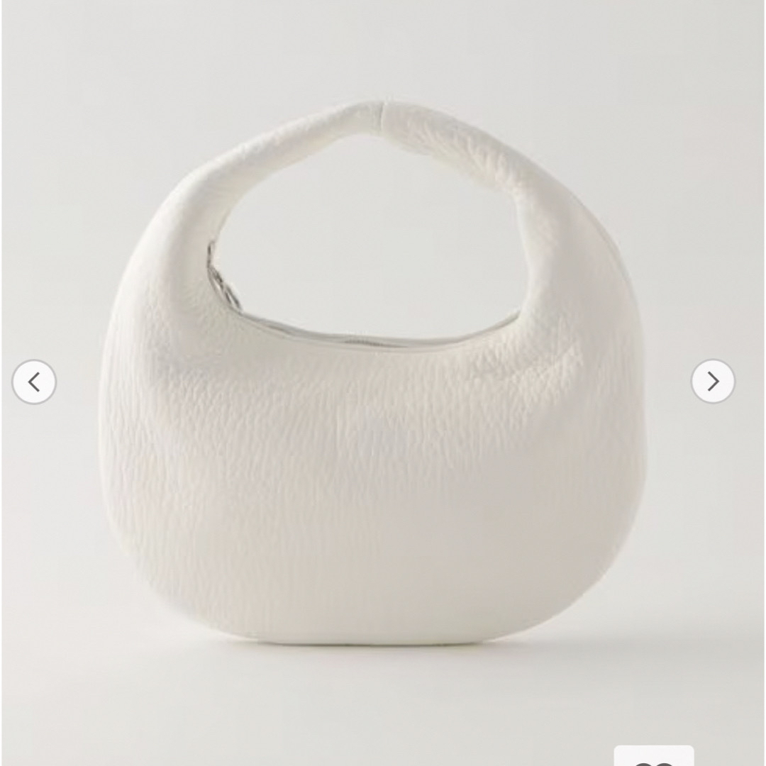 aeta round one shoulder S/white aeta round one shoulder S/white