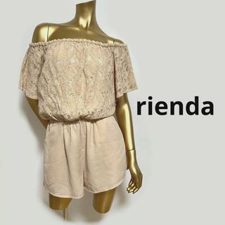 リエンダ(rienda)の【2843】rienda コンビネゾン オールインワン M(オールインワン)