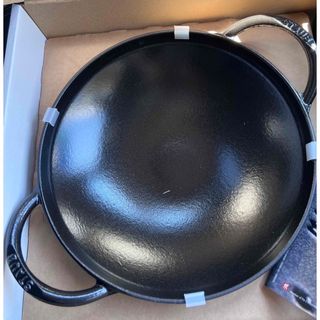 ⭐️希少⭐️超激レア　ストウブ ウォック蓋付き　staub wok 24cm