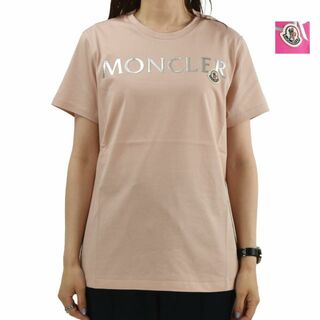 モンクレール(MONCLER)の【PETAL PINK】モンクレール Tシャツ レディース(Tシャツ(半袖/袖なし))