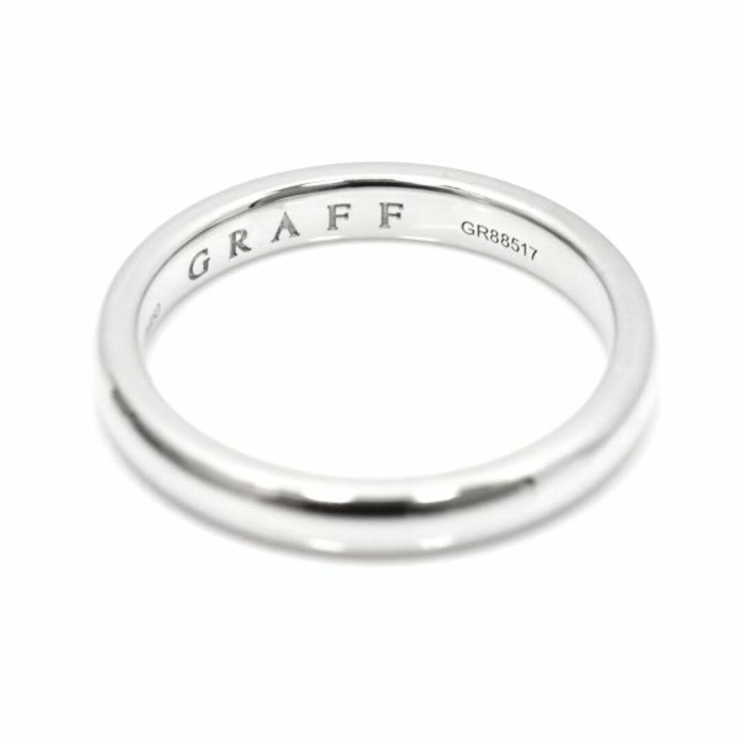 グラフ GRAFF 15.5号 バンド リング 幅3mm Pt プラチナ 指輪【証明書付き】 VLP 90192050