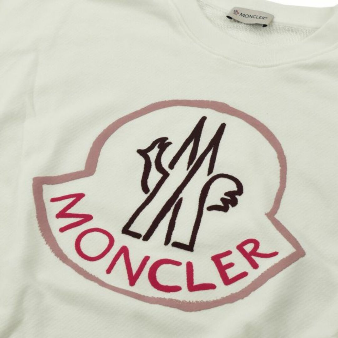 MONCLER(モンクレール)の【WHITE】モンクレール スウェット レディース レディースのトップス(トレーナー/スウェット)の商品写真