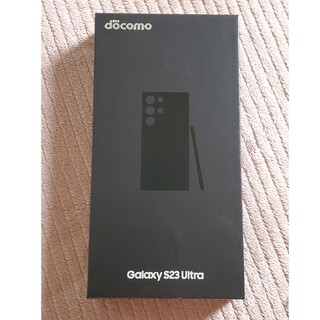 ギャラクシー(Galaxy)のGalaxy S23 Ultra ファントムブラック 256 GB docomo(スマートフォン本体)